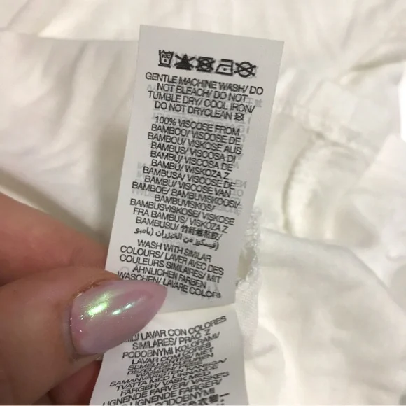 Sweaty Betty Lily White Easy Peazy Pima Tank Top - Picture 6 of 7